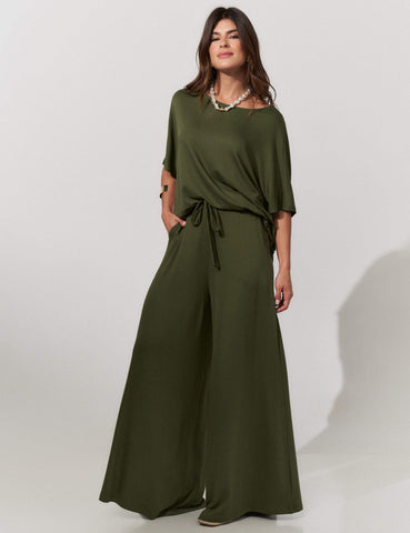 Conjunto Vicenza Lisa Verde Country