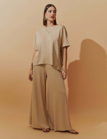 Conjunto Vicenza Lisa Bege MPB