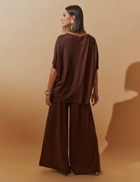 Conjunto Vicenza Lisa Marrom Natureza