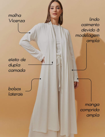 Cardigan Vicenza Maite Off White