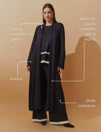 Cardigan Vicenza Maite Preto