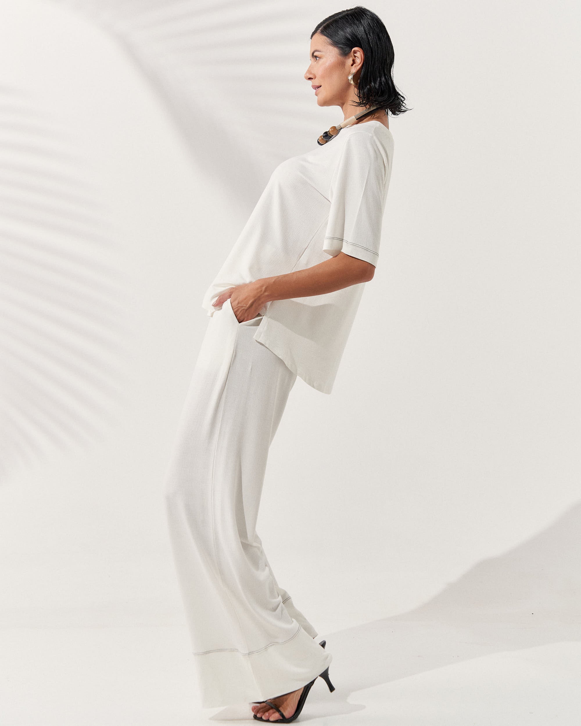 Conjunto Vicenza Nicole Off White