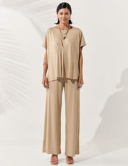 Conjunto Vicenza Nara Bege MPB