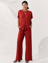 Conjunto Vicenza Nara Marrom Galápagos