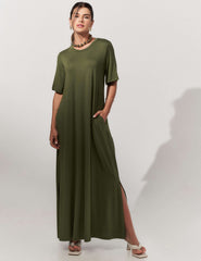 Vestido Noelle Verde Country