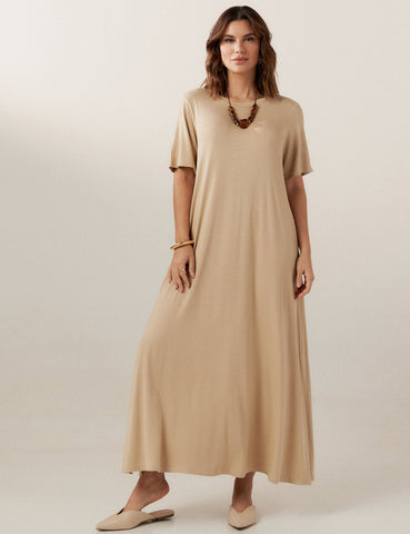Vestido Noelle Bege MPB