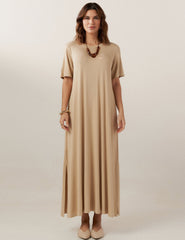 Vestido Noelle Bege MPB