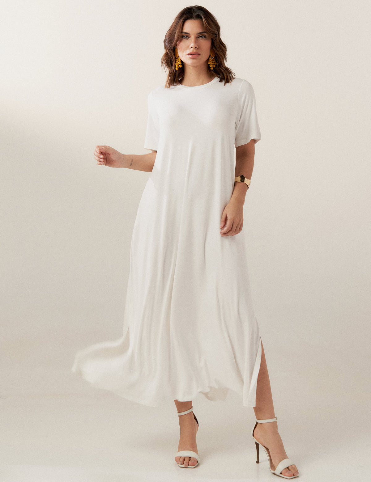 Vestido Noelle Off White