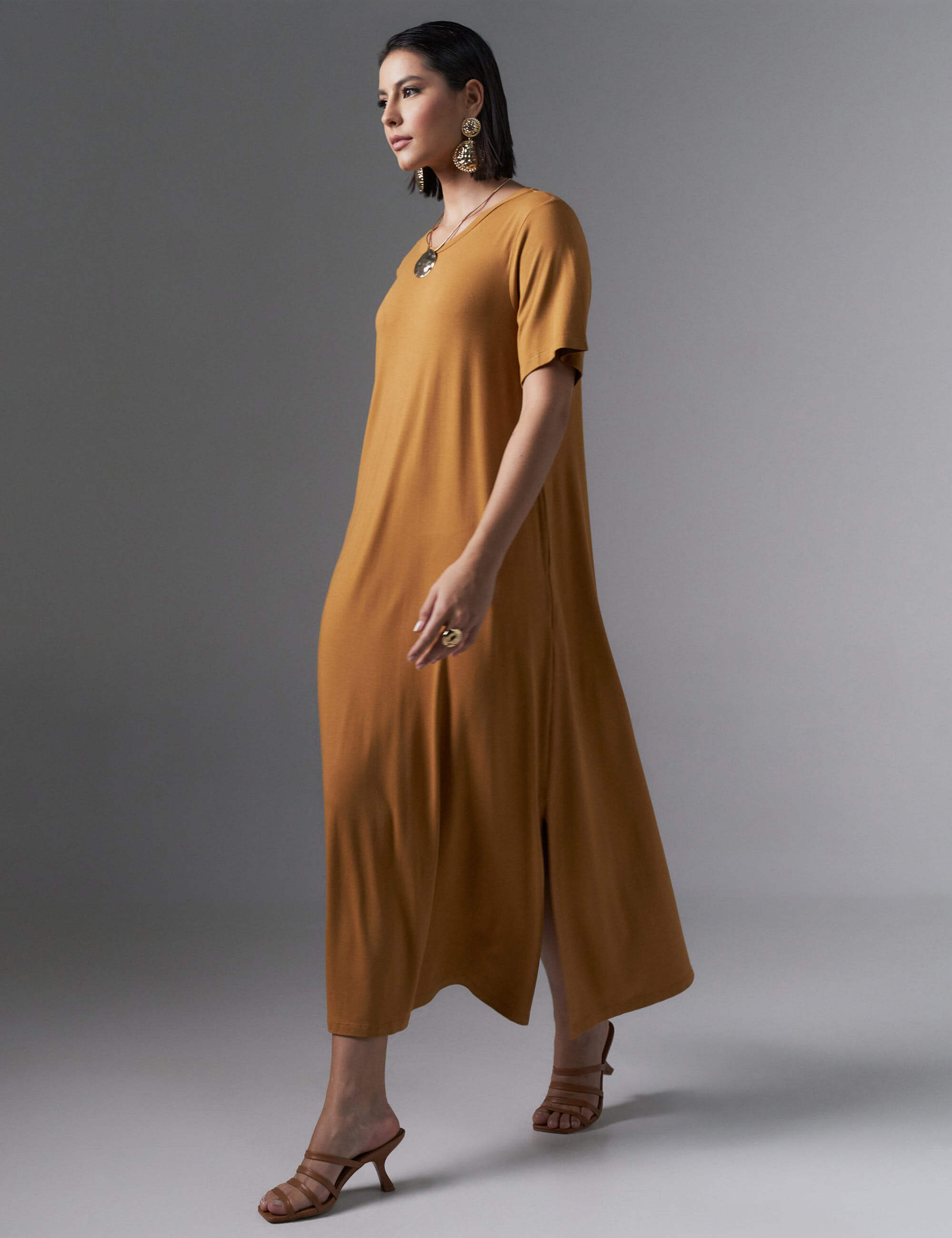 Vestido Noelle Bege Eldorado