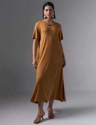 Vestido Noelle Bege Eldorado