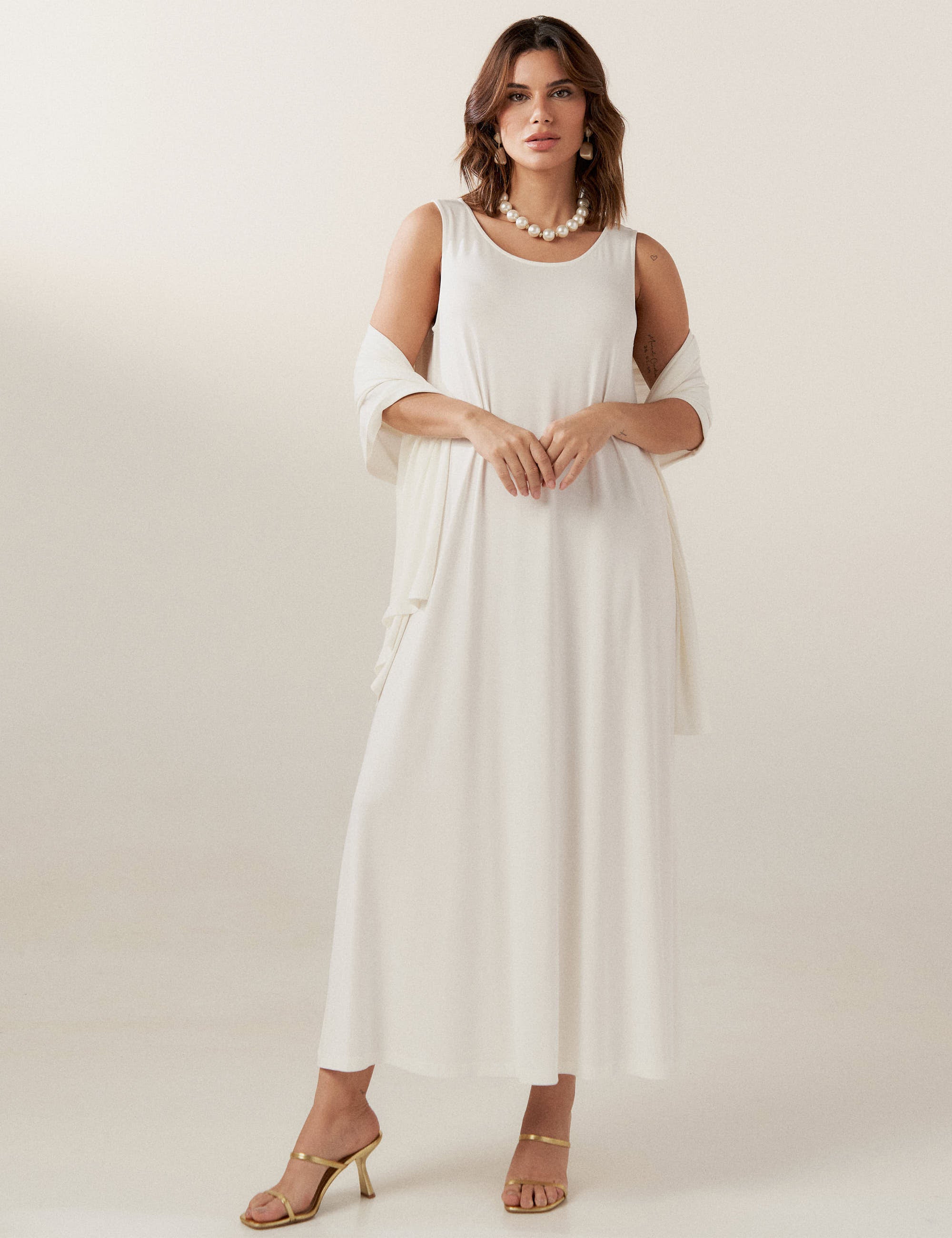 Vestido Nyla Off White