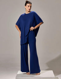 Conjunto Olga Azul Profundo