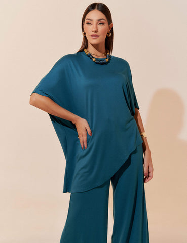 Conjunto Olga Azul Gótico