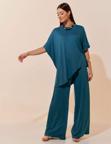 Conjunto Olga Azul Gótico