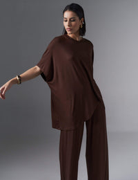 Conjunto Olga Marrom Natureza
