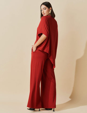 Conjunto Olga Marrom Galápagos
