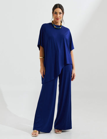 Conjunto Olga Azul Profundo