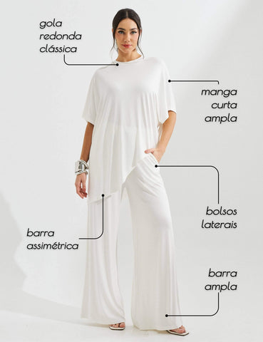 Conjunto Olga Off White