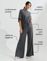 Conjunto Olga Mescla Escuro