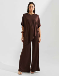 Conjunto Olga Marrom Natureza