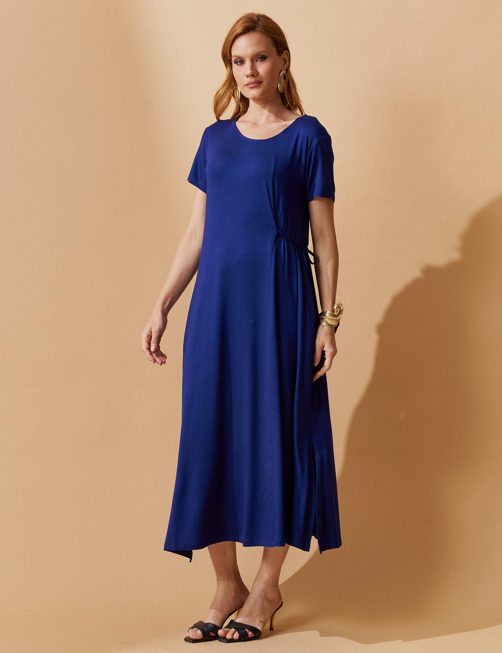 Vestido Otavia Azul Profundo