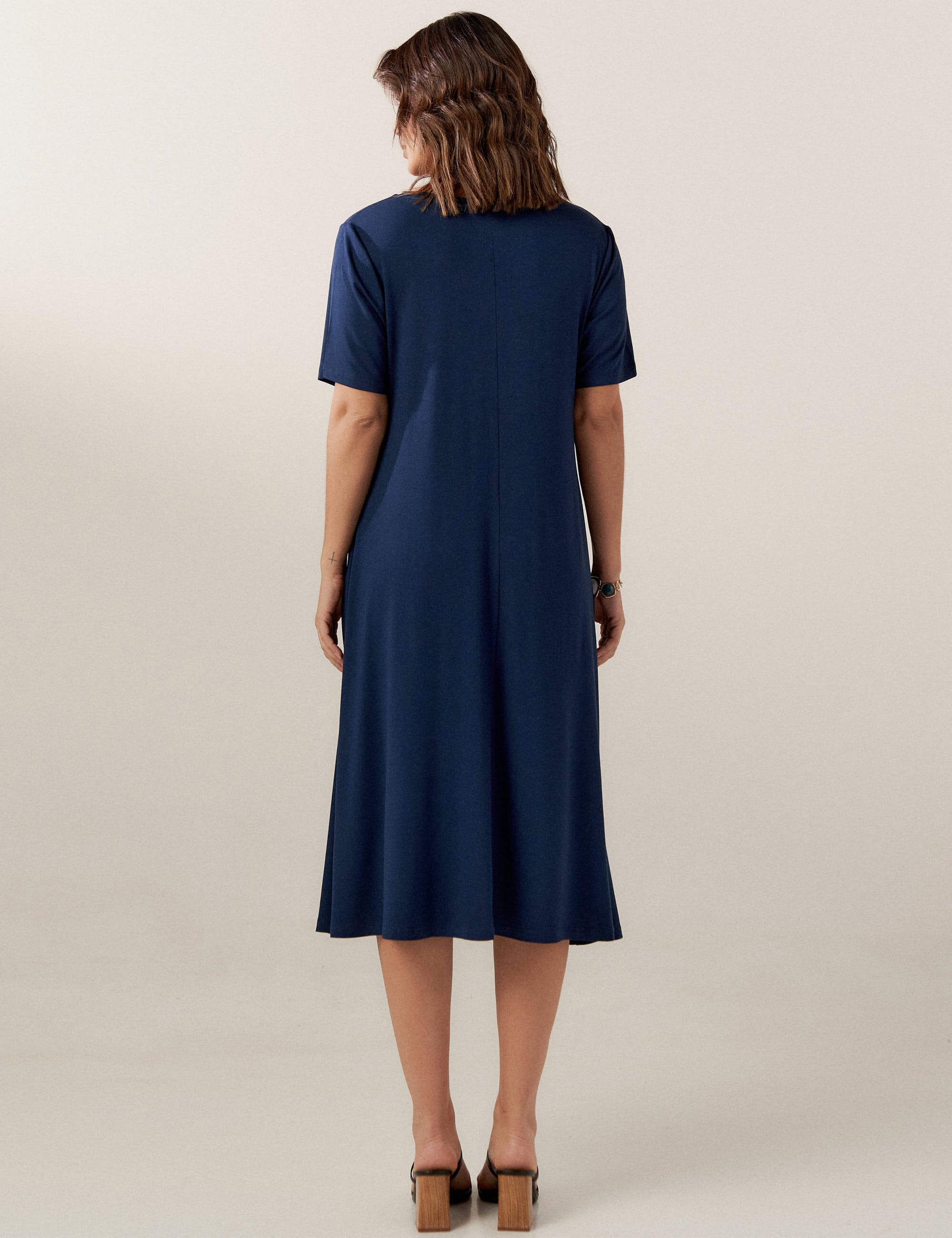 Vestido Olimpia Azul Marinho