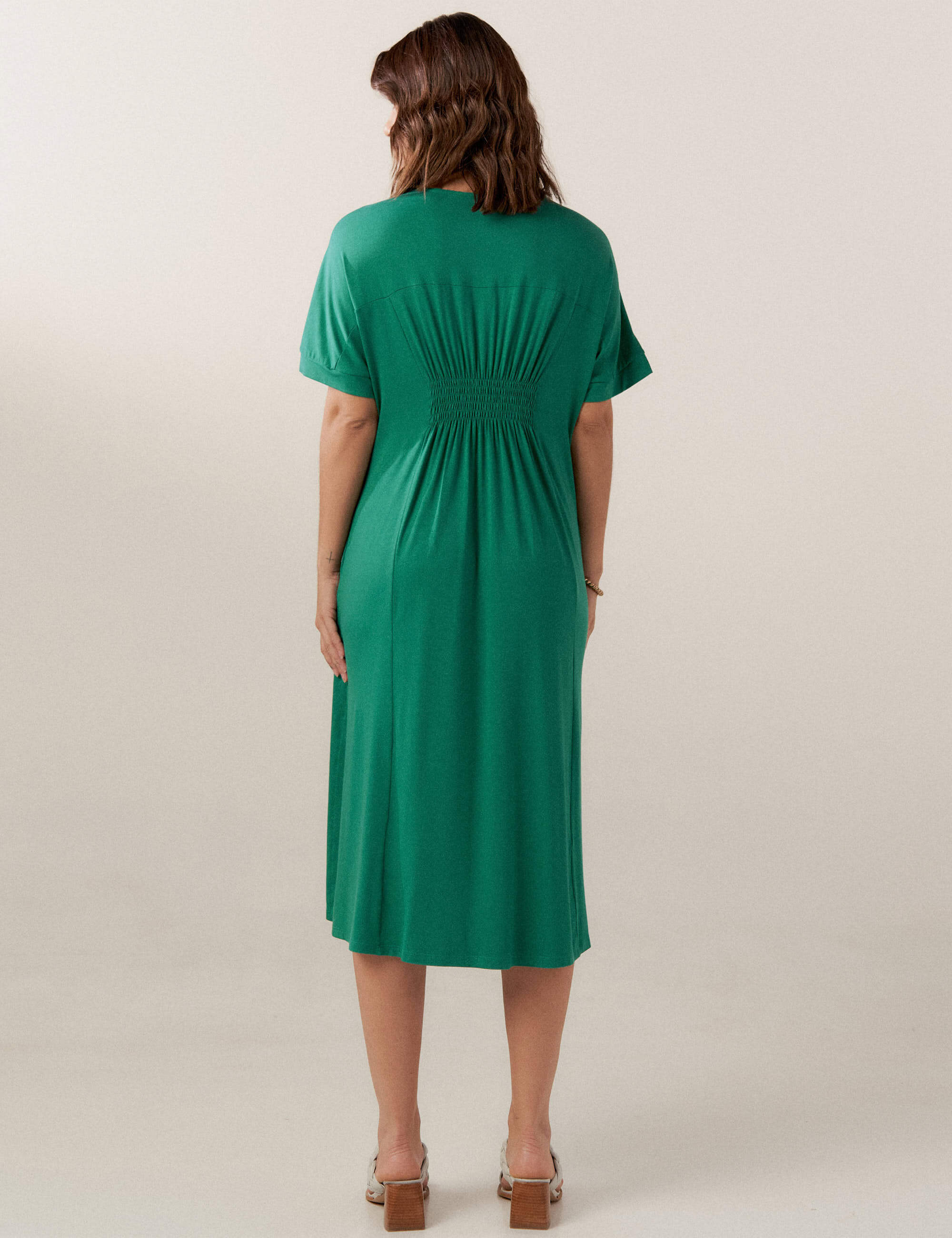 Vestido Odória Verde Salsa