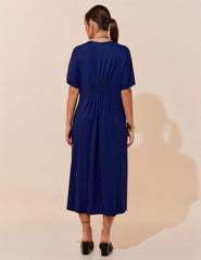Vestido Odória Azul Profundo