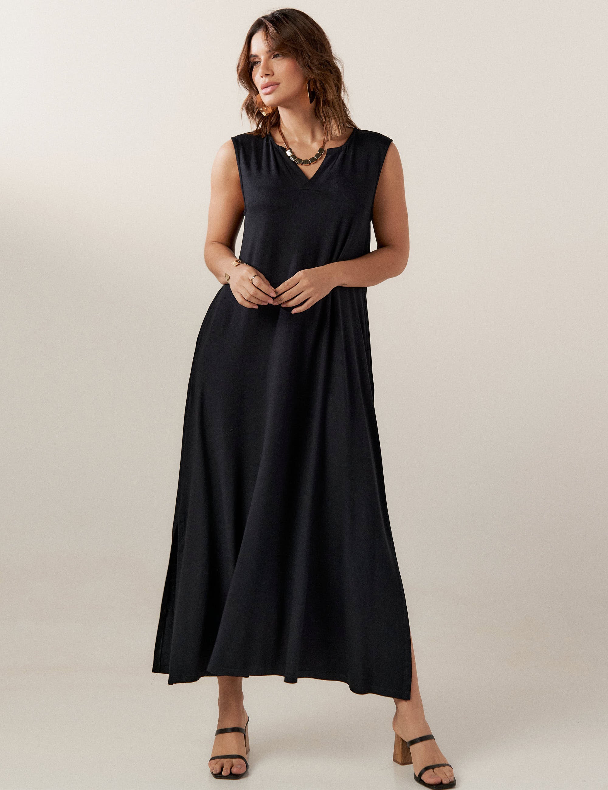 Vestido Vicenza Orpa Preto