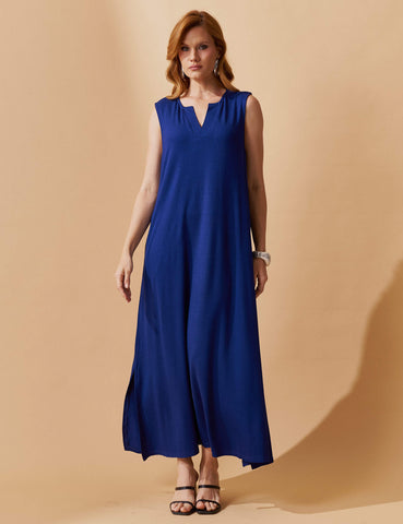 Vestido Vicenza Orpa Azul Profundo