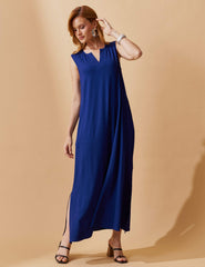 Vestido Vicenza Orpa Azul Profundo