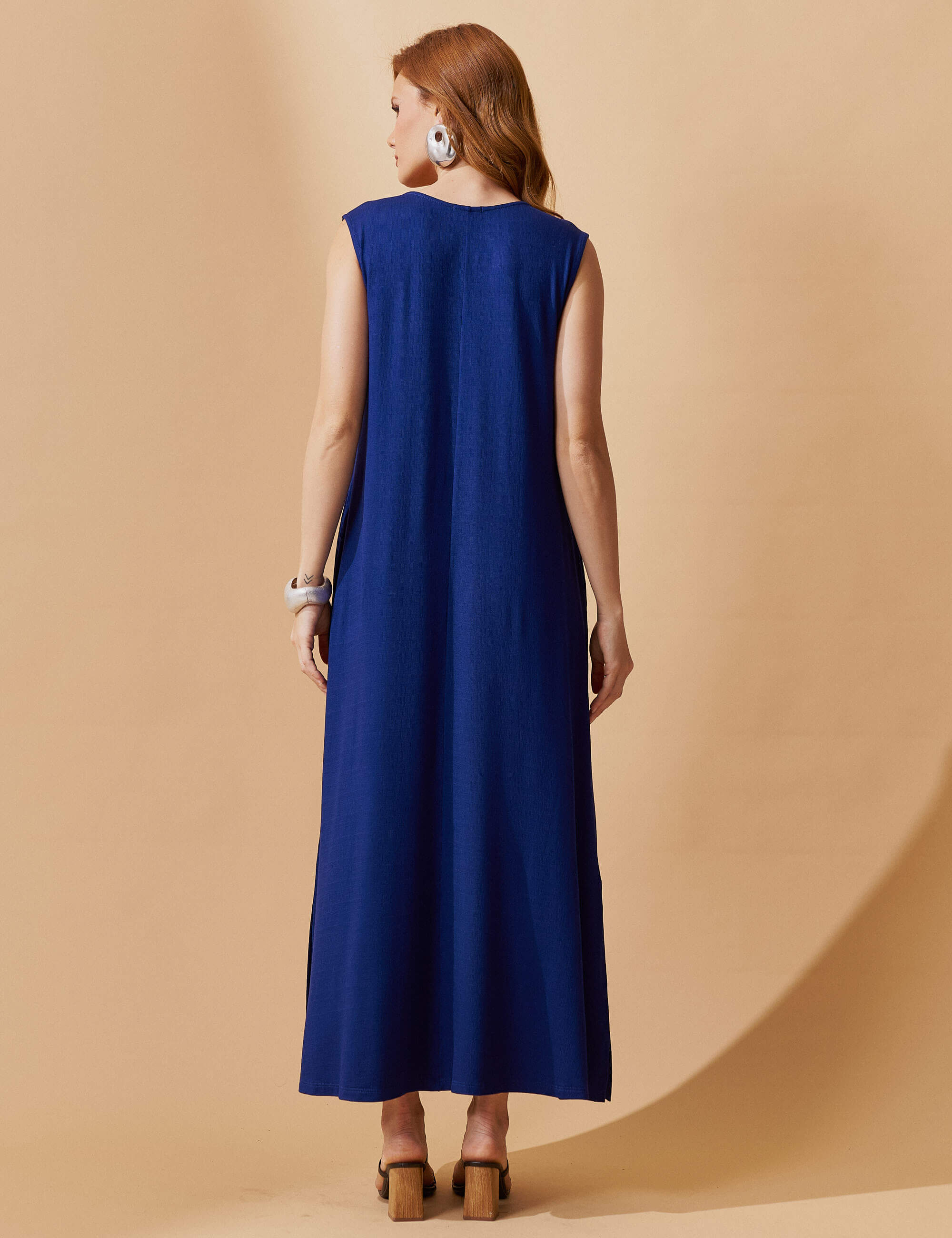Vestido Vicenza Orpa Azul Profundo