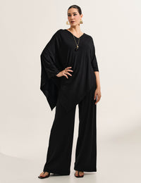 Blusa Canelado Odalis Preto