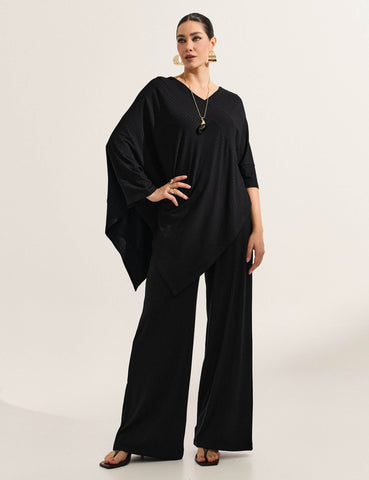 Blusa Canelado Odalis Preto