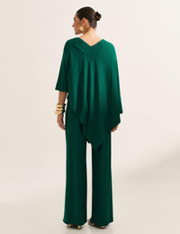 Blusa Canelado Odalis Verde Castanheira