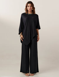 Blusa Canelado Odalis Preto