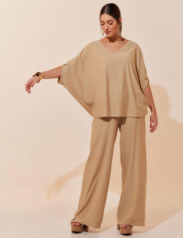 Conjunto Marbella Pria Bege MPB