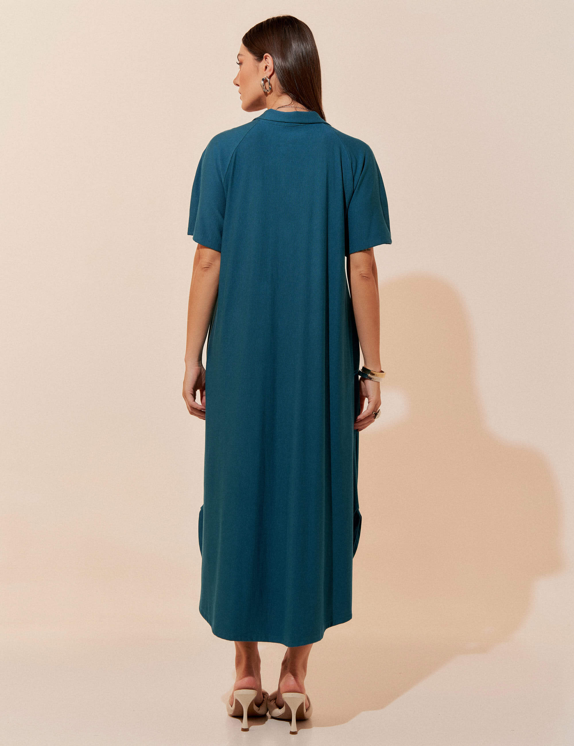 Vestido Marbella Padma Azul Gótico
