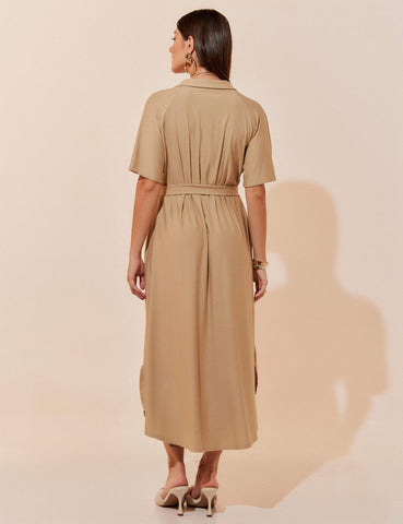 Vestido Marbella Padma Bege MPB