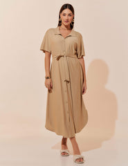 Vestido Marbella Padma Bege MPB