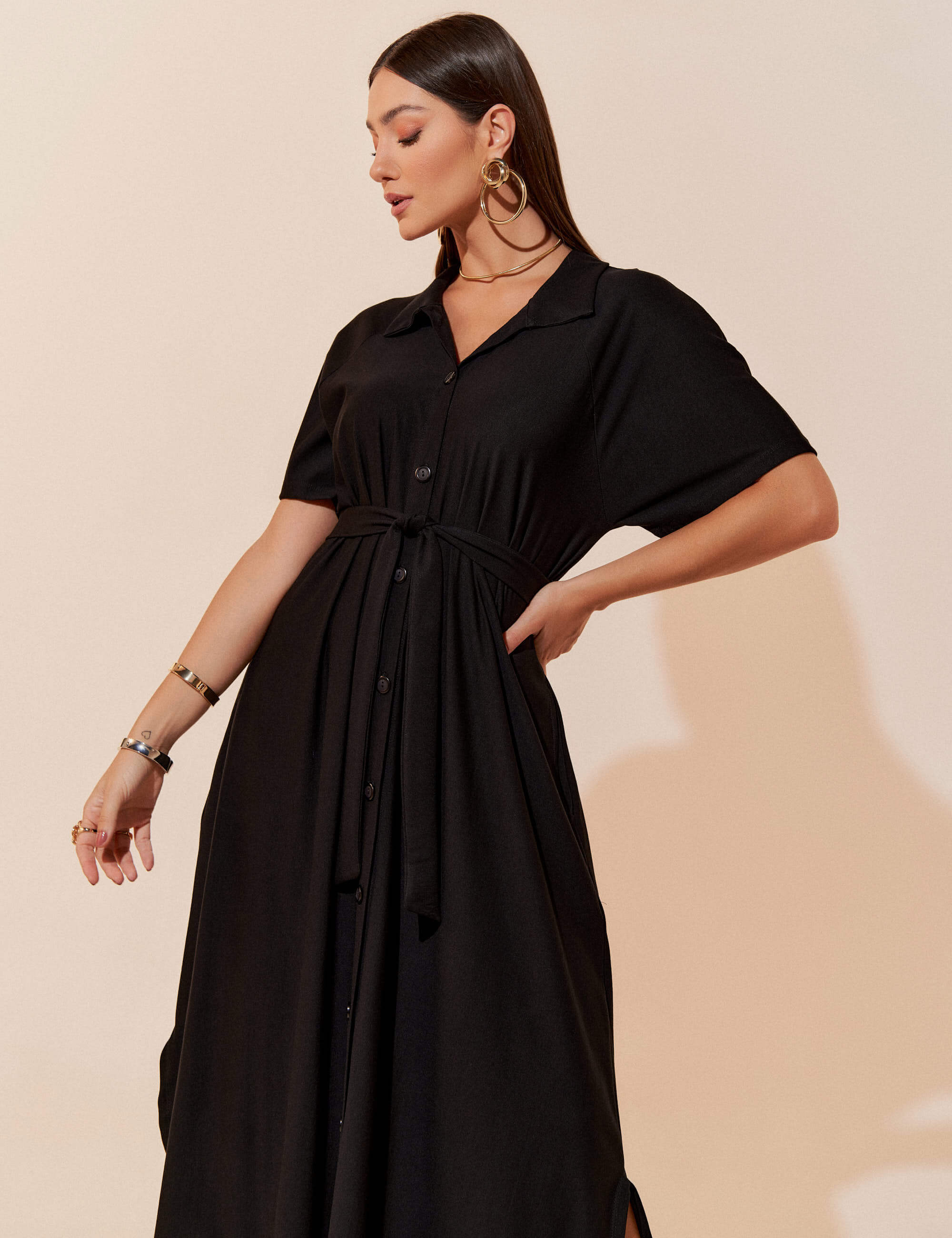 Vestido Marbella Padma Preto