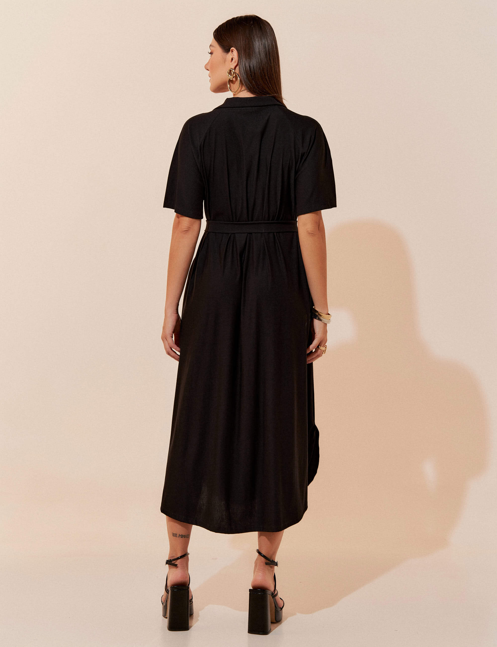 Vestido Marbella Padma Preto