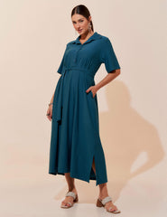 Vestido Marbella Pamela Azul Gótico