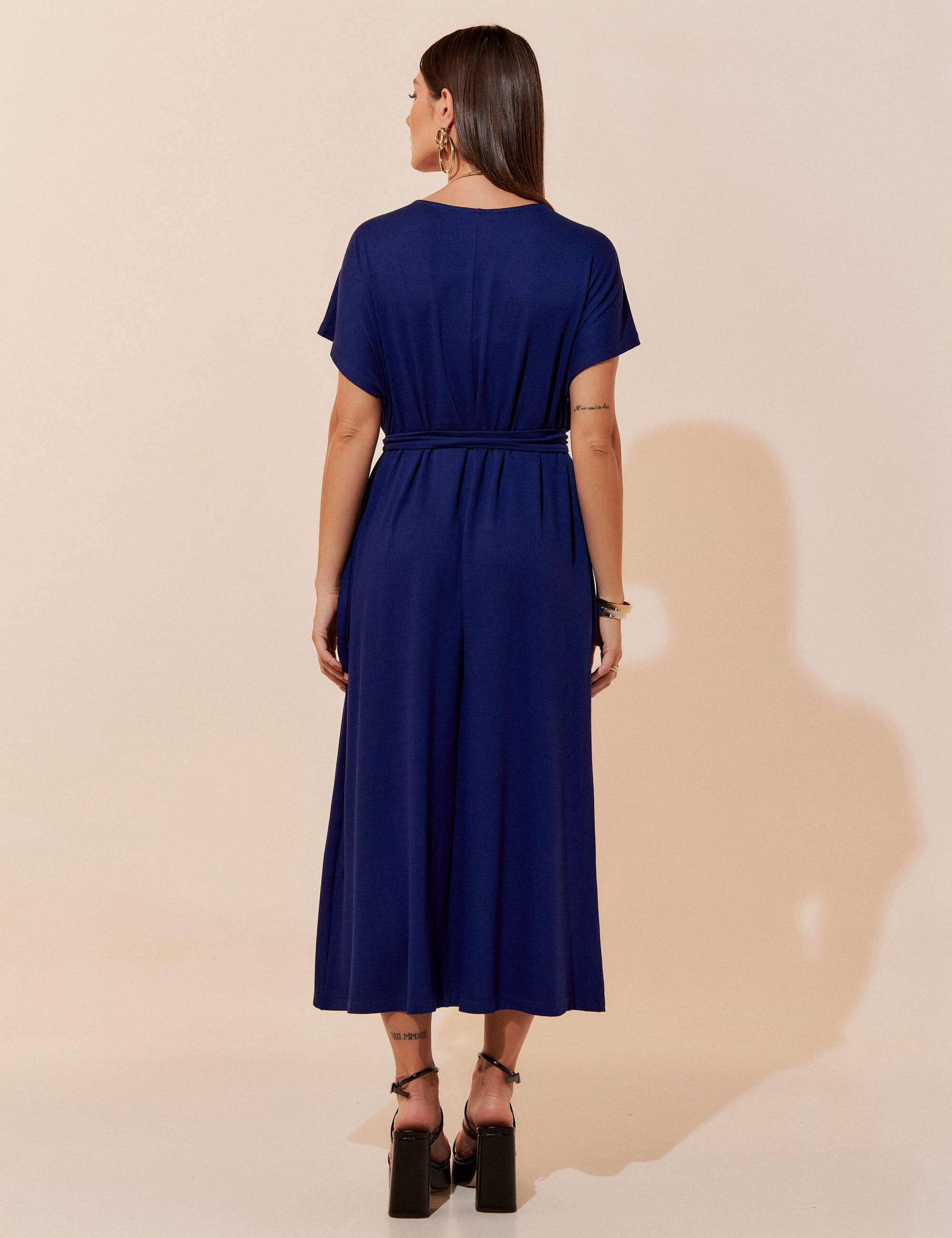 Vestido Vicenza Polina Azul Profundo