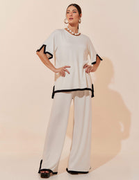 Conjunto Vicenza Palmira Off White