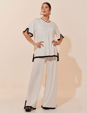 Conjunto Vicenza Palmira Off White