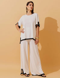 Conjunto Vicenza Palmira Off White