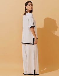 Conjunto Vicenza Palmira Off White