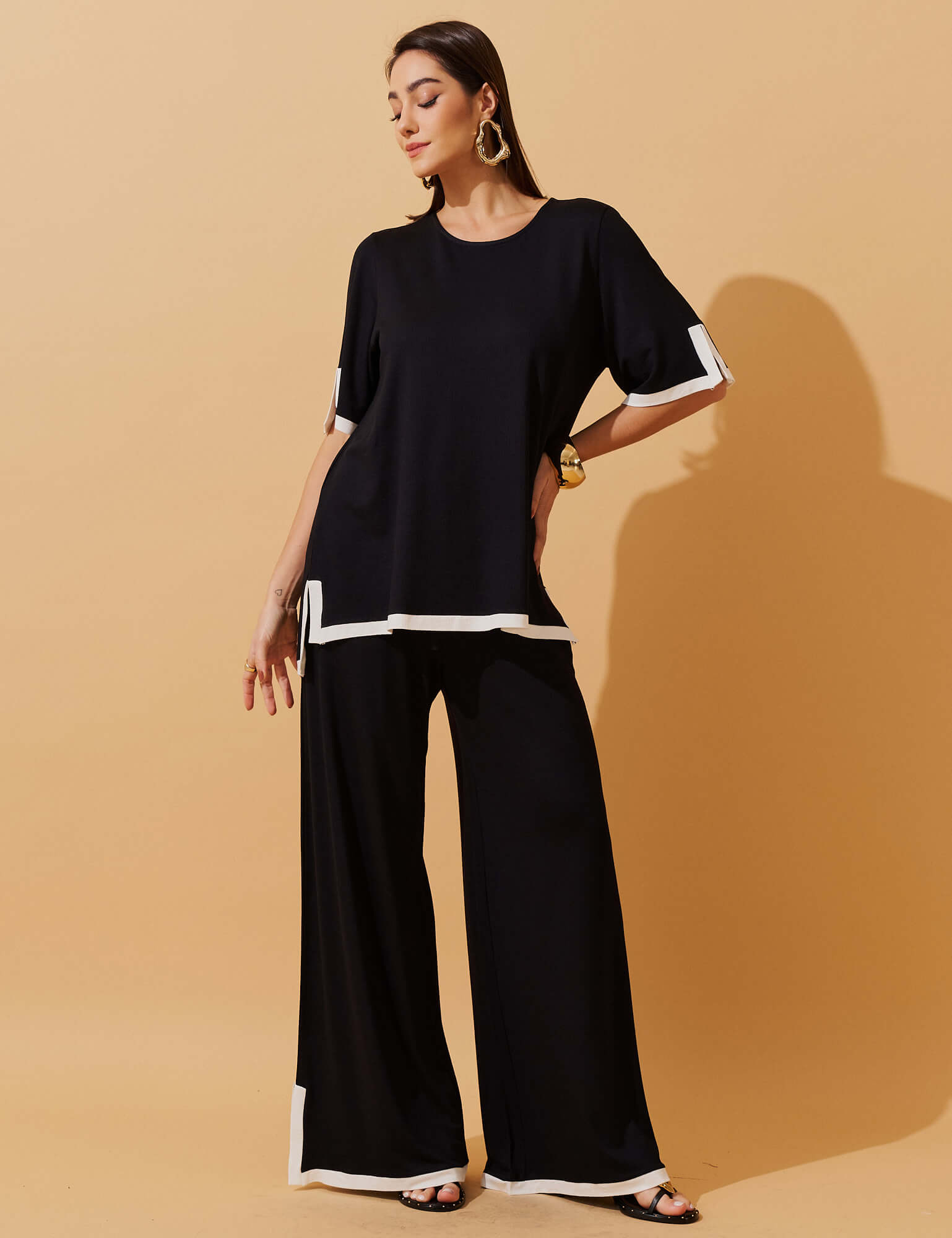 Conjunto Vicenza Palmira Preto