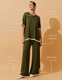 Conjunto Vicenza Palmira Verde Country